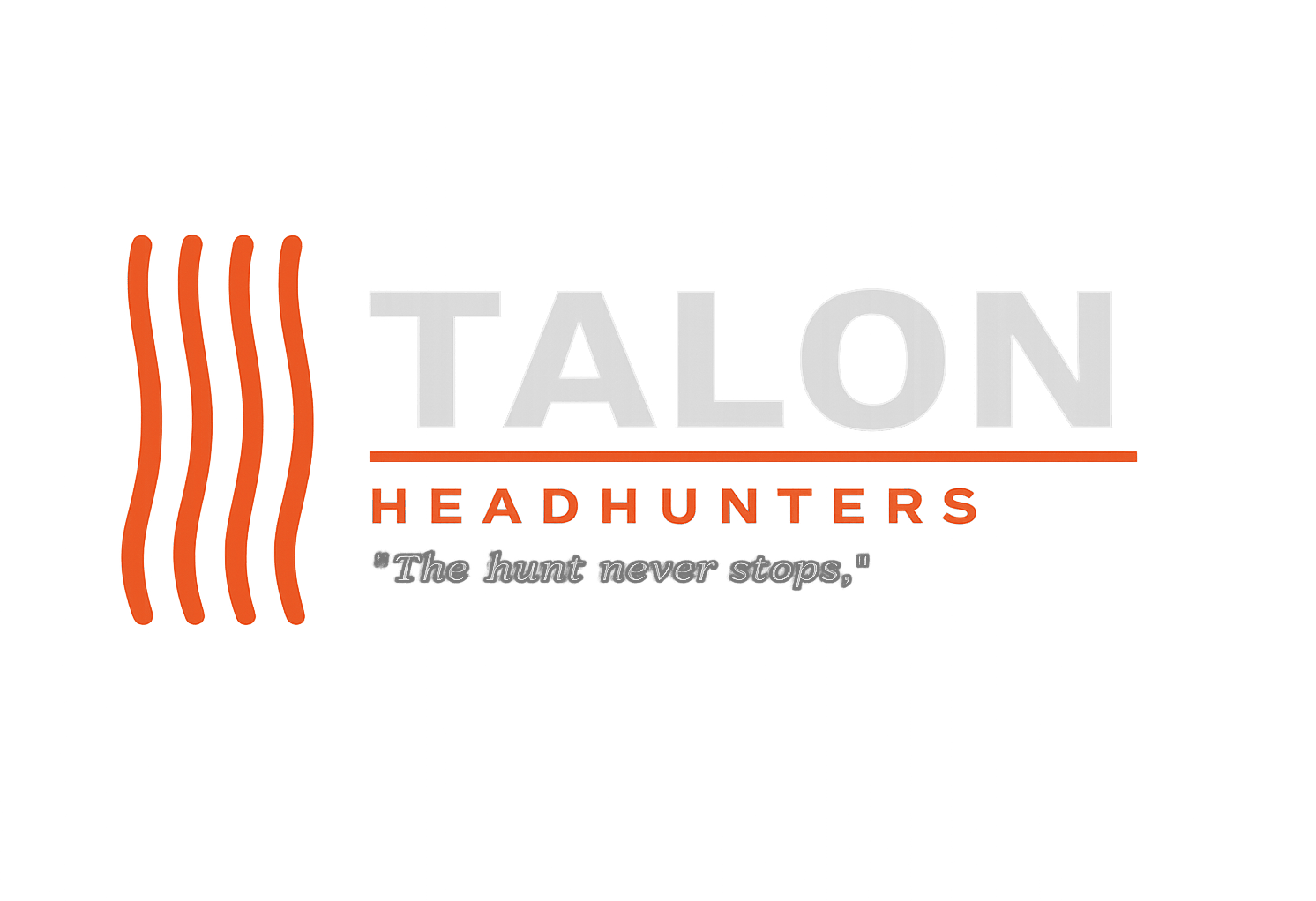 Talon Headhunters · The hunt never stops.